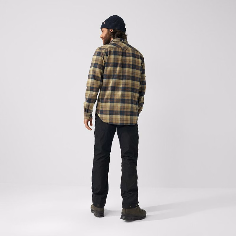Camicia in flanella pesante Singi