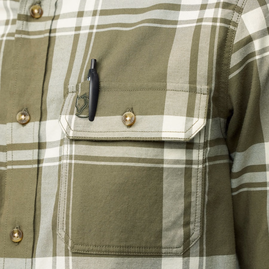 Camicia Flanella Ovik Lite di Fjällräven