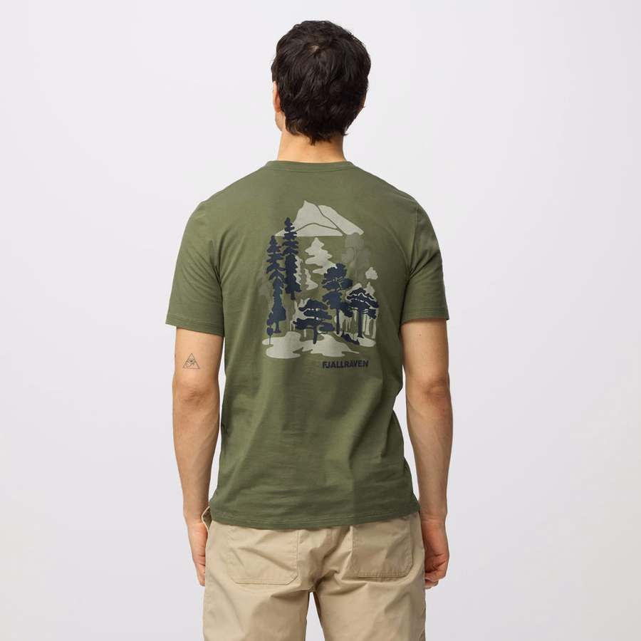 T-Shirt Forestale Svedese da Uomo