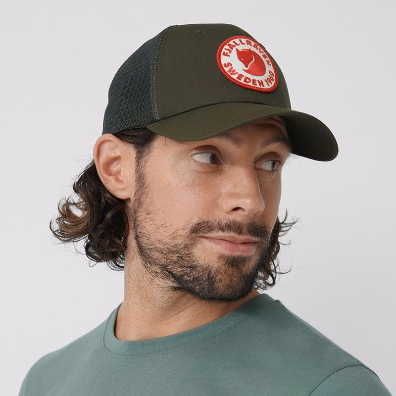 Cappellino con logo Langtradarkeps del 1960
